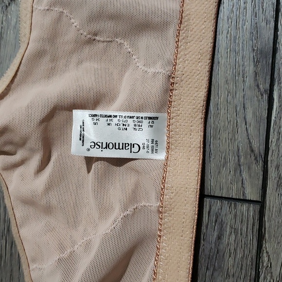 Glamorise Women's 34G Front-Close T-Back Wonderwire Underwire #1246 - Picture 2 of 4